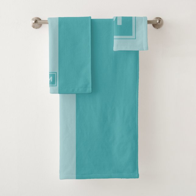 Set für Handtuch in Monogramm (Insitu)