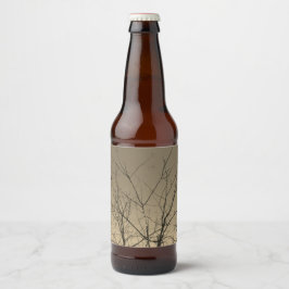 Set für Lebensmittel und Getränke-Label coole Öko- Bierflaschenetikett