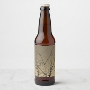 Set für Lebensmittel und Getränke-Label coole Öko- Bierflaschenetikett