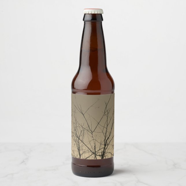 Set für Lebensmittel und Getränke-Label coole Öko- Bierflaschenetikett (Vorderseite)