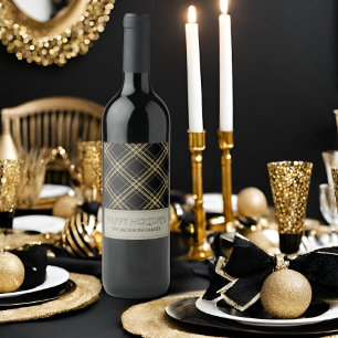 Set für Lebensmittel und Getränke Weinetikett