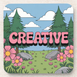 Set für niedliche Kreative Affirmation Untersetzer