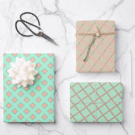 Set für verzauberte Bliss-Umschlagpapier Geschenkpapier Set