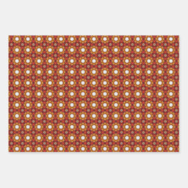 Set Fuzz Geometrisches Muster I Geschenkpapier Set