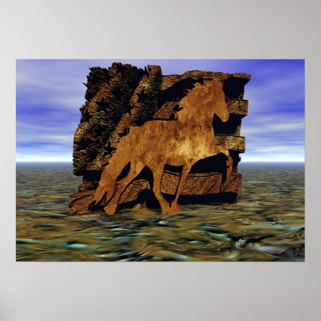 Set in Stone Poster (Vorne)