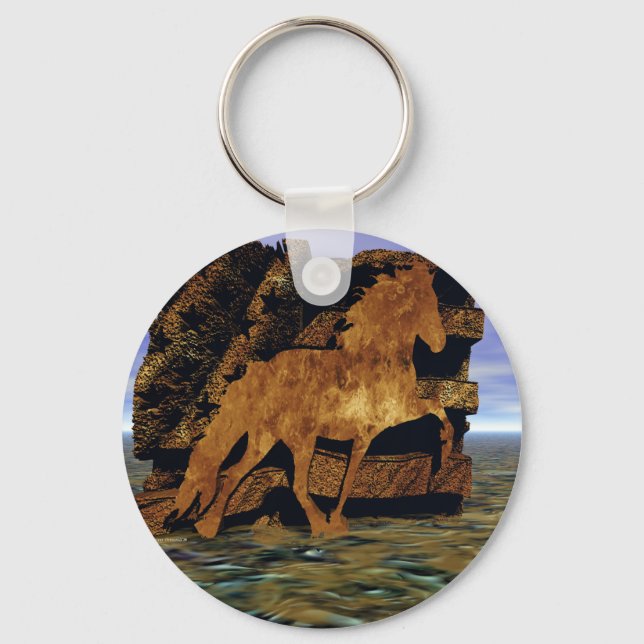 Set in Stone Schlüsselanhänger (Vorderseite)