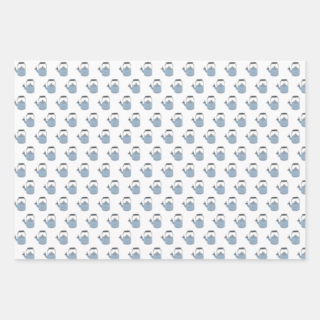 Set lustiger Geschenkverpackungspapiere Herzen Tee Geschenkpapier Set (Vorderseite 2)