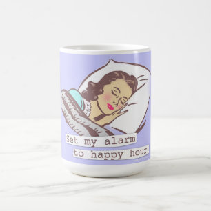 Set Meine Erinnerung an die glückliche Stunde Kaffeetasse