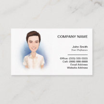 Set mit Personalisierter Visitenkarte