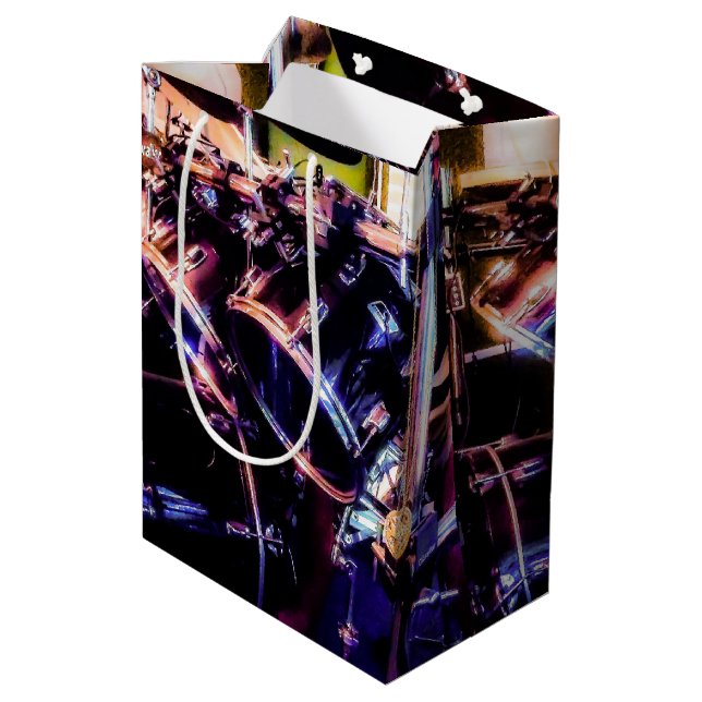 Set Mittlere Geschenktüte (Rückseite Schrägansicht)