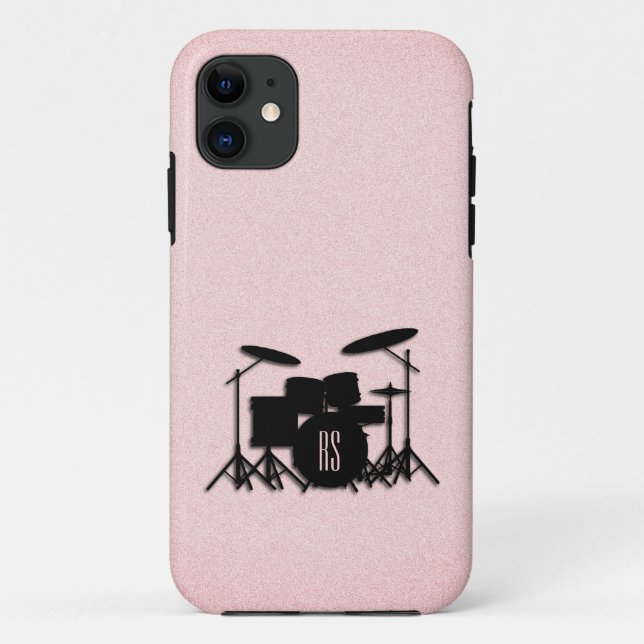 Set-Musikdesign rosa Case-Mate iPhone Hülle (Rückseite)