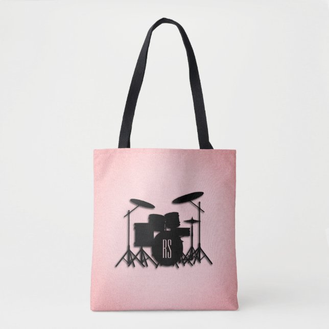Set-Musikdesign rosa Tasche (Vorderseite)