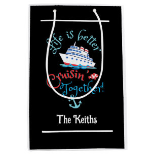 Set Sail Cruise Geschenktasche Mittlere Geschenktüte