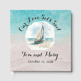 Set Sail Guest Book Gästebuch
