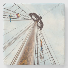 "Set Sail" Marmorstein Stone Untersetzer