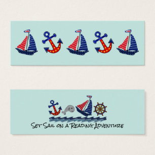 Set Sail Reading Adventure Lesezeichen