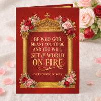 Set the World on Fire Bestätigung Catherine Siena