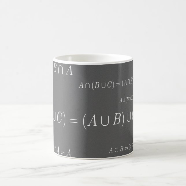 Set-Theorie Kaffeetasse (Mittel)