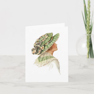Set Vintage-Millinery-Notizkarten [2B] Karte