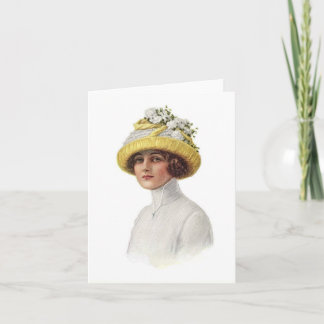 Set Vintage Modewaren Notecard (6) Karte
