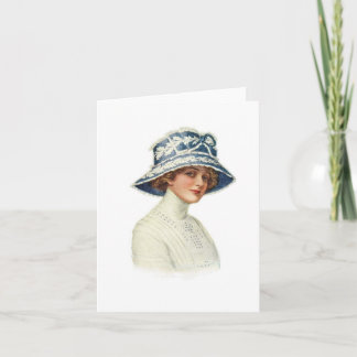 Set Vintage Modewaren Notecard (7) Karte