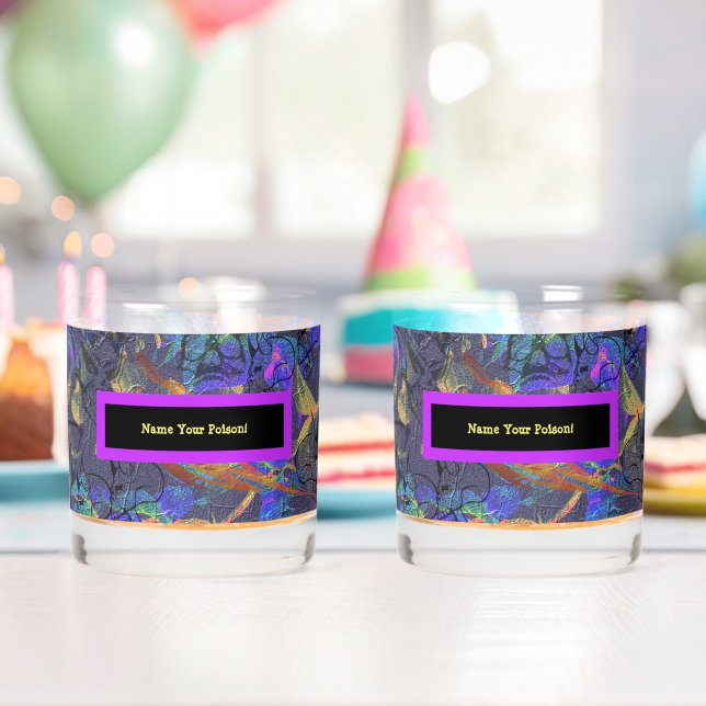 Set von 2 Name Dein Gift Whiskyglas (Insitu (Geburtstag))