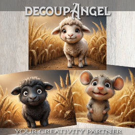 Set von 3 Kleinkindern Geschenkpapier Set