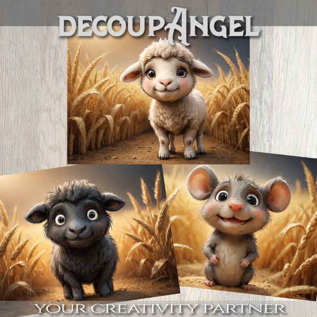 Set von 3 Kleinkindern Geschenkpapier Set (Von Creator hochgeladen)