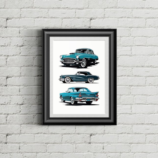Set von 3 Oldtimer. Poster (Von Creator hochgeladen)