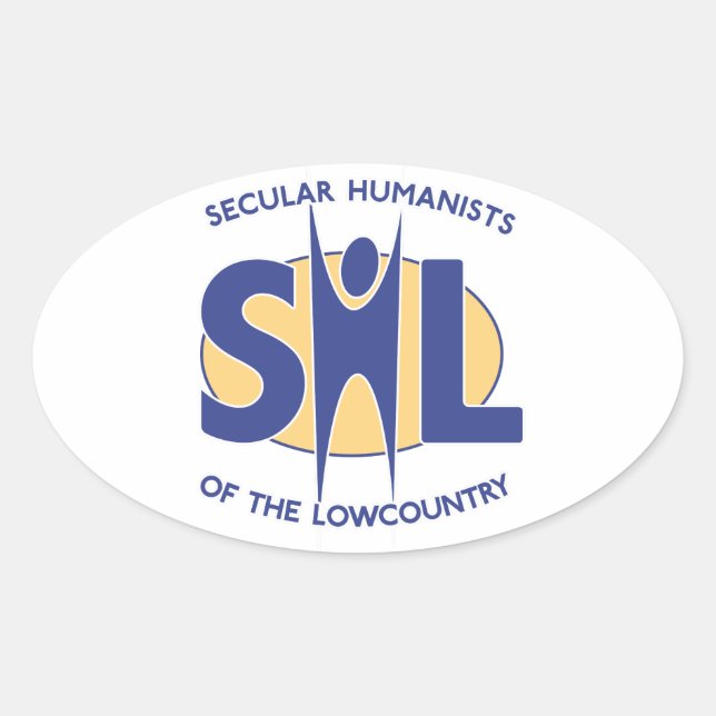 Set von 4 Oval SHL Stickers (Vorderseite)