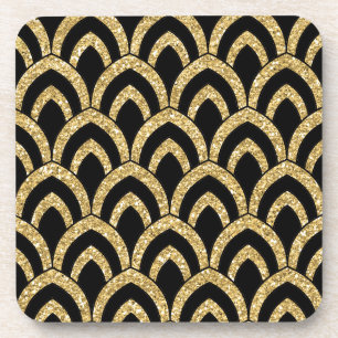 Set von 6 Cork Backed Getränkeuntersetzer