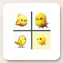 Set von 6 langlebigen Untersetzer entwerfen einen 