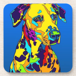 Set von 6 Untersetzer - Sitzplatz Dalmatiner