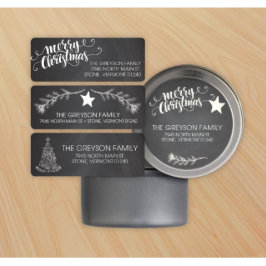 Set von 90 Rücksendeadressen-Aufklebern