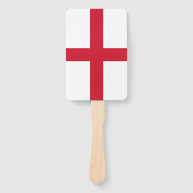Set von Handfächern mit Flagge in England, Vereini Fächer (Vorderseite)