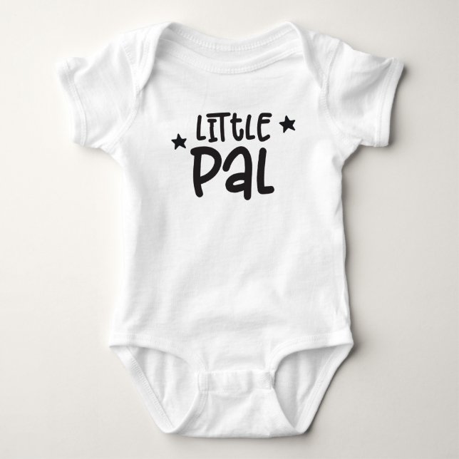 Set voor broers - Big Buddy & Little Pal Baby Strampler (Vorderseite)