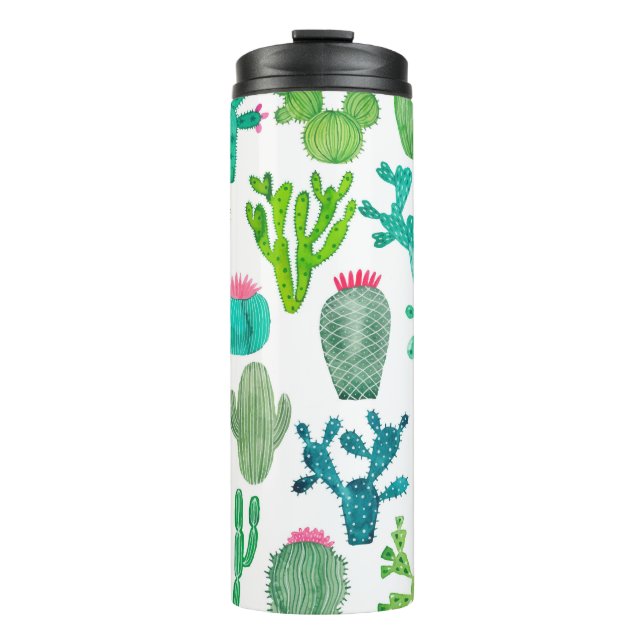 Set Wasserfarben: Kunstsammlung Thermosbecher (Vorderseite)