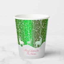 Set Weißer Reinder bearbeiten Name Grün