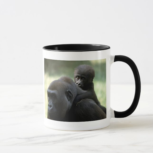 Set wild lebender Tiere - Primate 11 Tasse (Rechts)