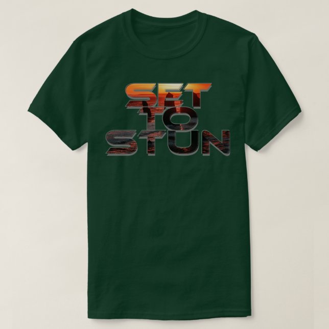 Set zu Betäubung T-Shirt (Design vorne)