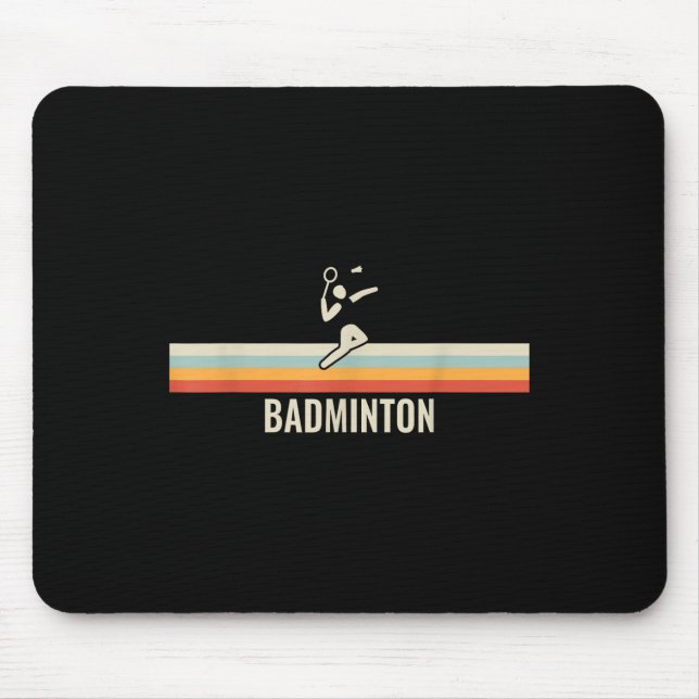 Setback Game Shuttle Sport Badminton Racket For Me Mousepad (Vorne)