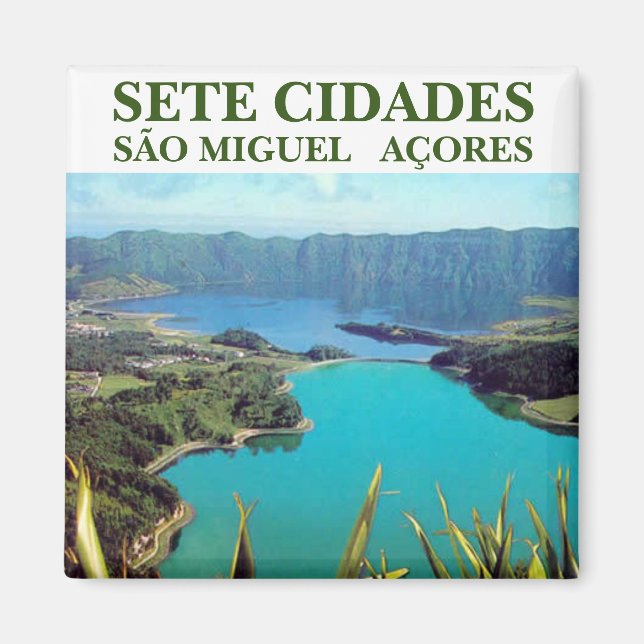 SETE CIDADES AÇORES KITCHEN MAGNET (Devant)