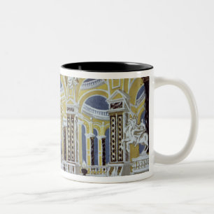 Setentwurf für 'das magische Flute Zweifarbige Tasse