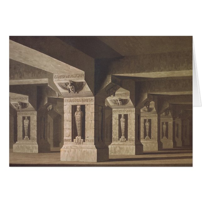 Setentwurf für Szene xx der Taten-II der Magie (Vorderseite (Horizontal))
