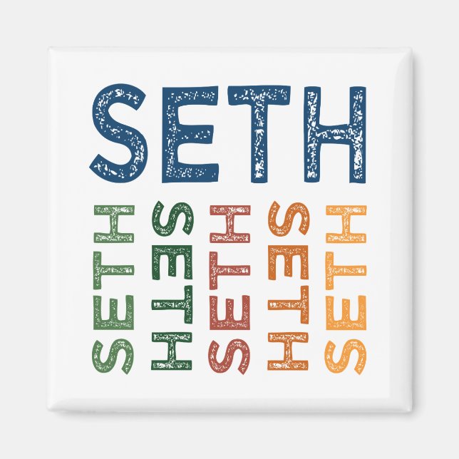 Seth Niedlich Colorful Magnet (Vorne)
