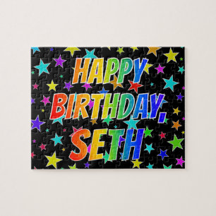 "SETH" Vorname, Spaß "GLÜCKLICHER BIRTHTAG"