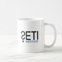 SETI Logo-Tasse mit Drake-Gleichung