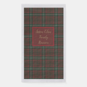 Seton Scottish Clan Tartan Serviette