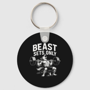 Sets nur Wolf Gym Workout Fitness Bodybuild Schlüsselanhänger