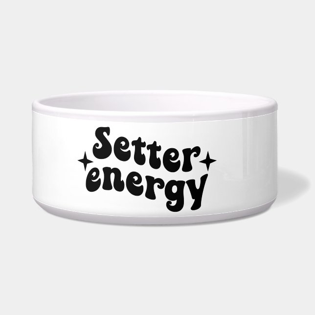 Setter Energy Keramik Dog Bowl Napf (Links)